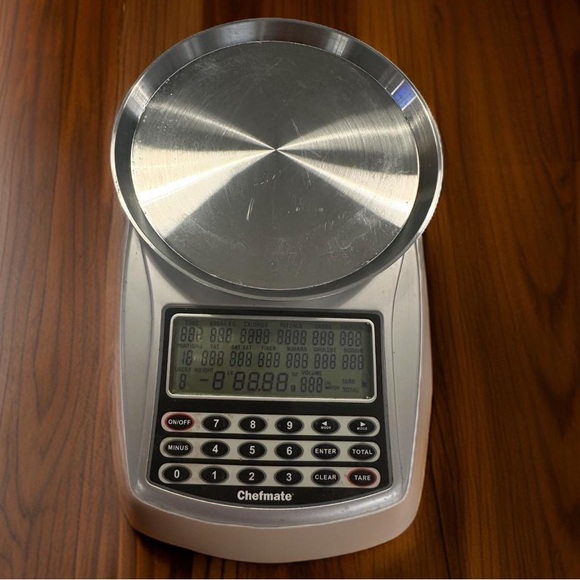 Rare Chef mate Scale To Weigh Food and Manage Portions Double AA Batteries - Picture 4 of 8